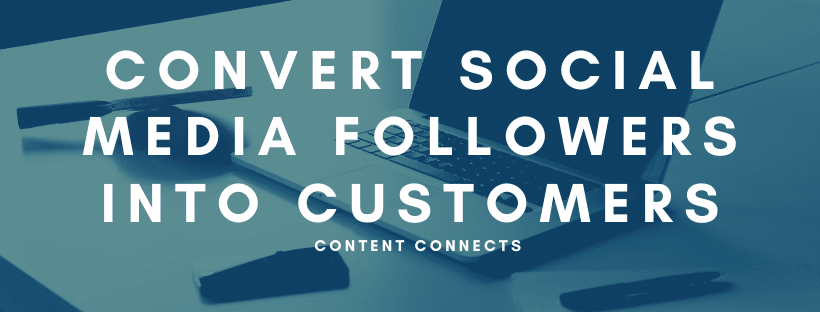 Convert social media fans into customers