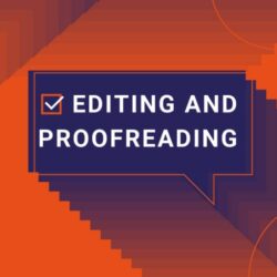 Tips for editing and proofreading