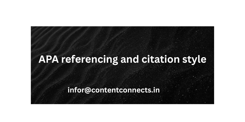 APA referencing style
