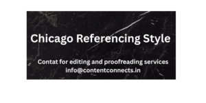 Chicago or Turabian referencing Style