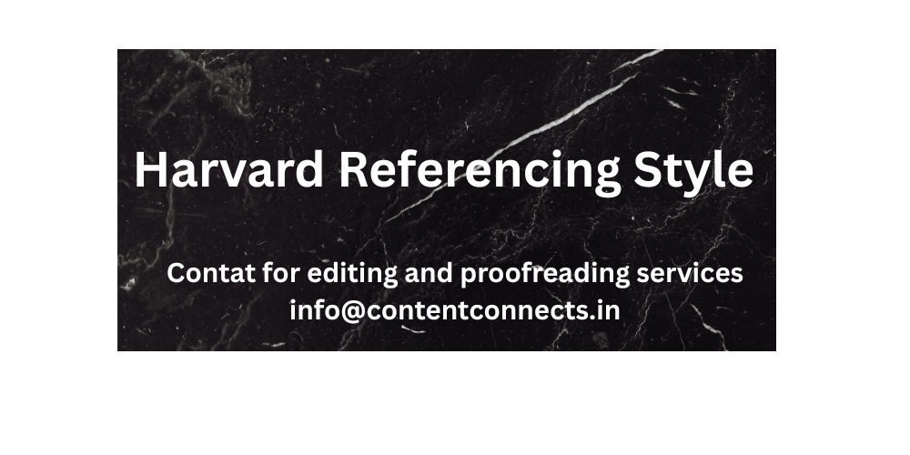 Harvard Referencing Style