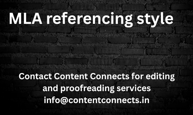 MLA referencing style